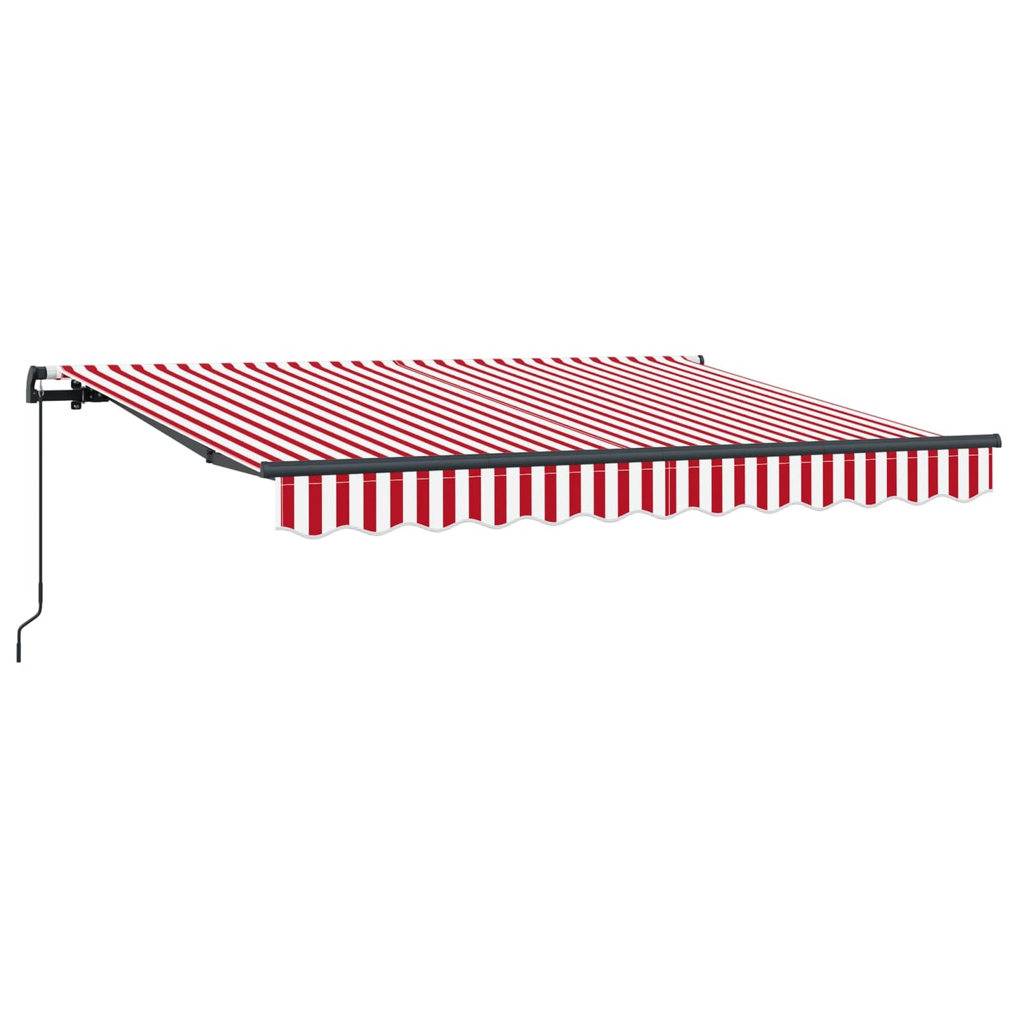 Innvendbar Markise Rød 250 x 200 cm stoff