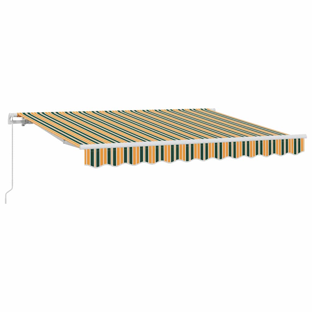 Innvendbar Markise grønn 250 x 200 cm stoff