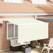 Innvendbar Markise Krem 300 x 200 cm Polyester og aluminium