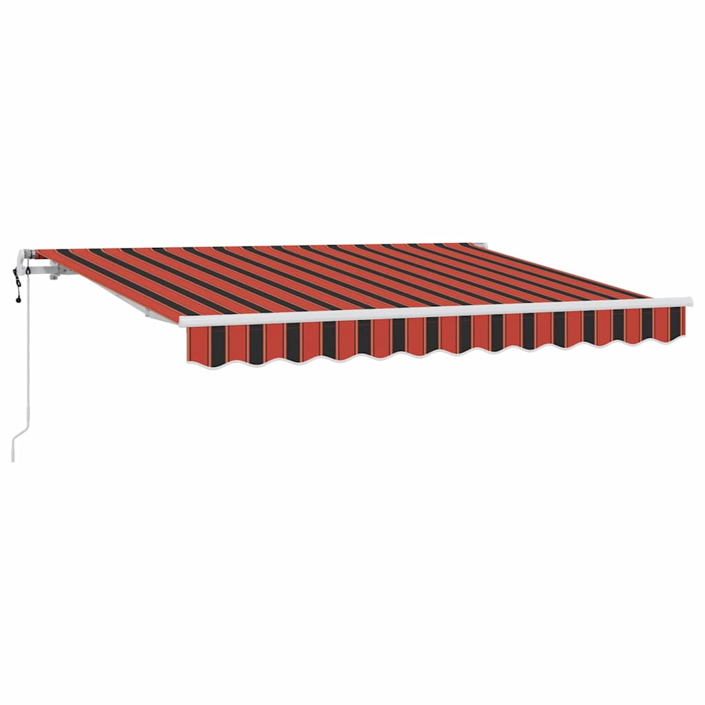 Innvendbar Markise Oransje 300 x 200 cm stoff