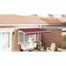 Markiseramme Burgunder 300 x 200 cm Polyester med PU-belegg