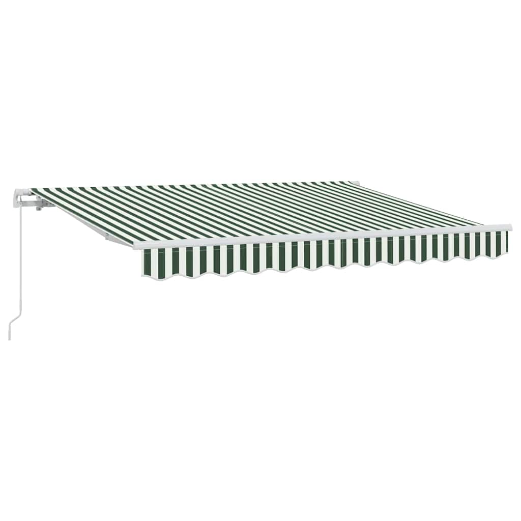 Innvendbar Markise grønn 300 x 200 cm stoff