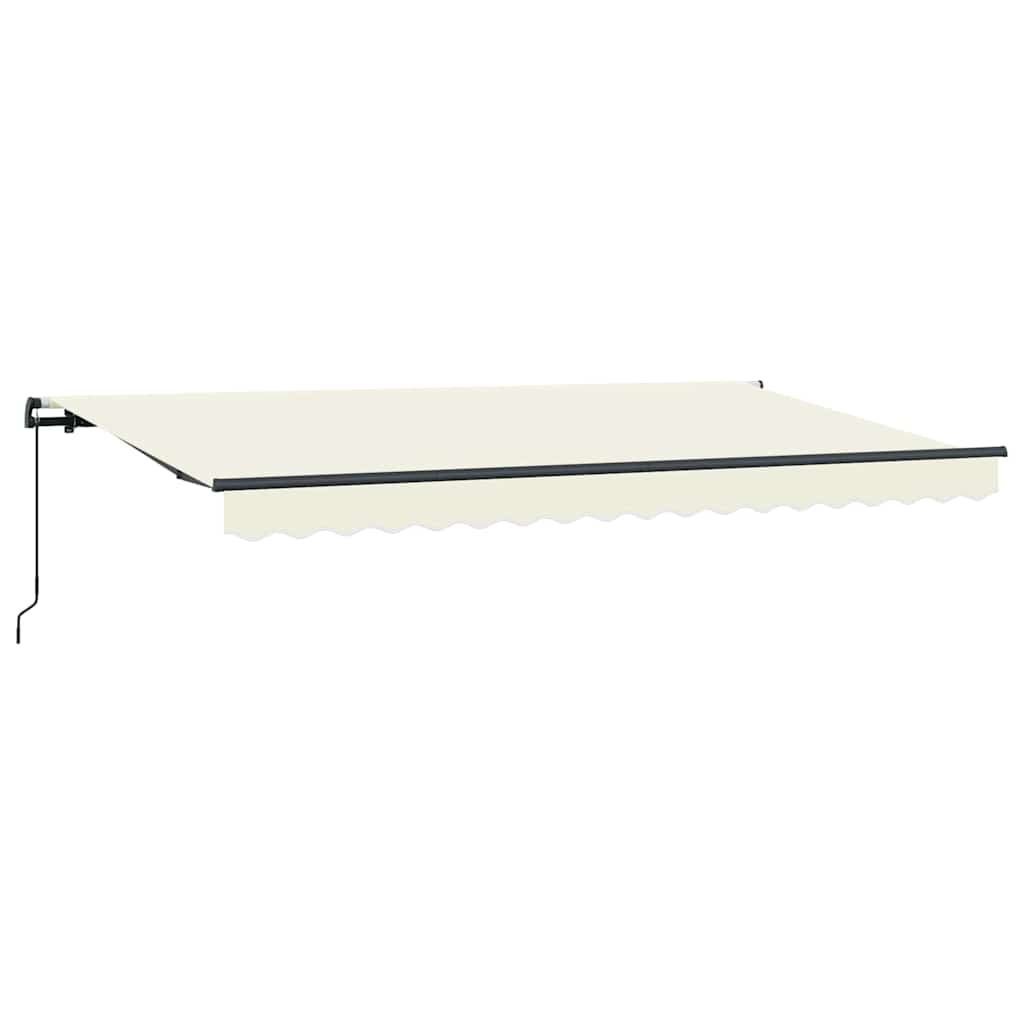 Innvendbar Markise Krem 350 x 200 cm stoff vidaXL