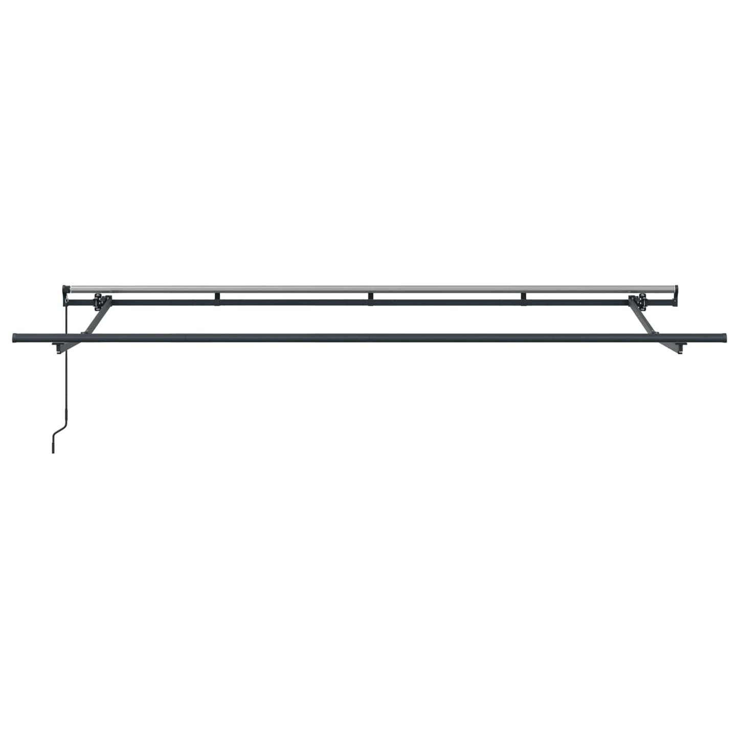 Innvendbar Markise Gul 350 x 200 cm stoff