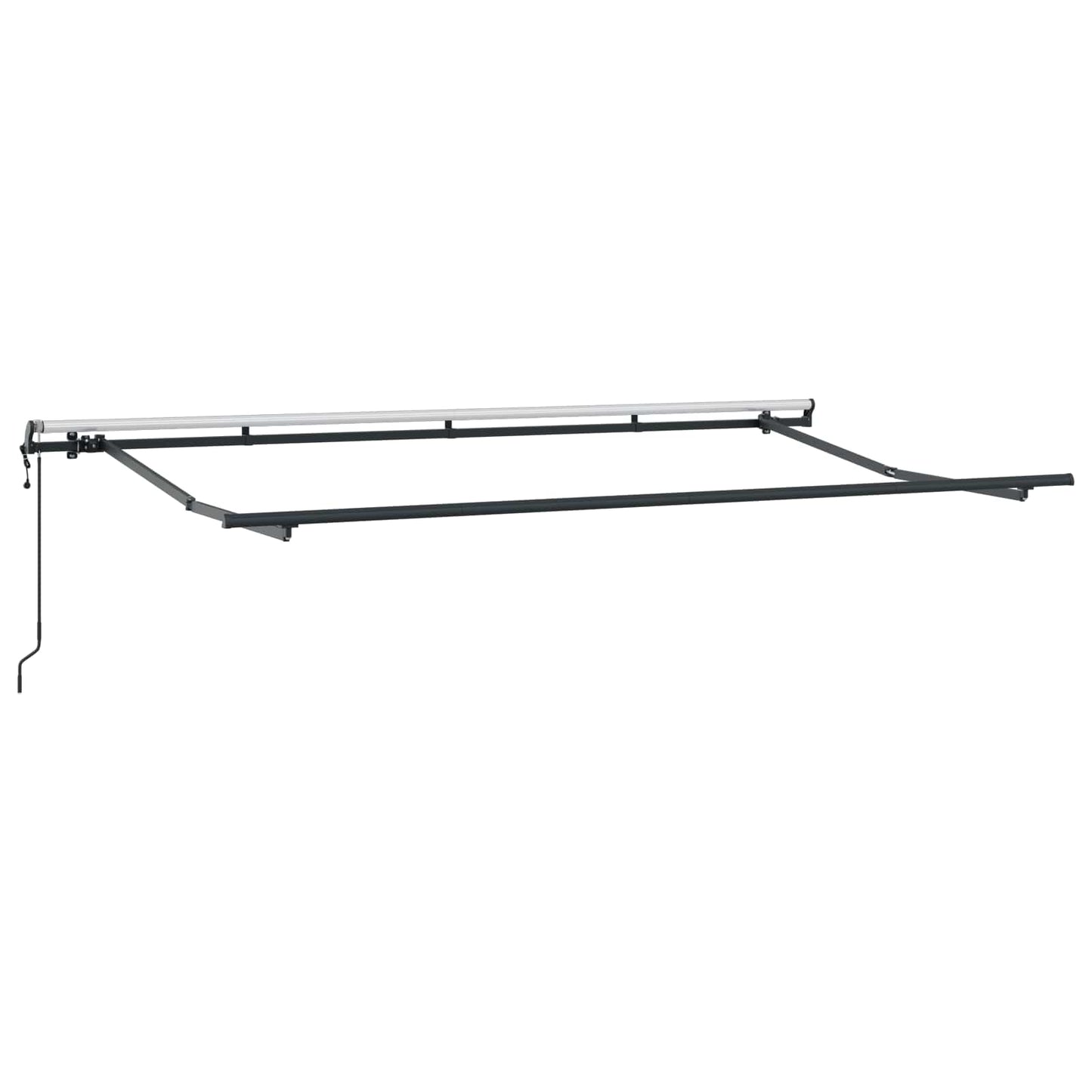 Innvendbar Markise Oransje 350 x 200 cm stoff