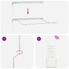 Innvendbar Markise Flerfarget 350 x 200 cm