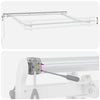 Innvendbar Markise Flerfarget 350 x 200 cm