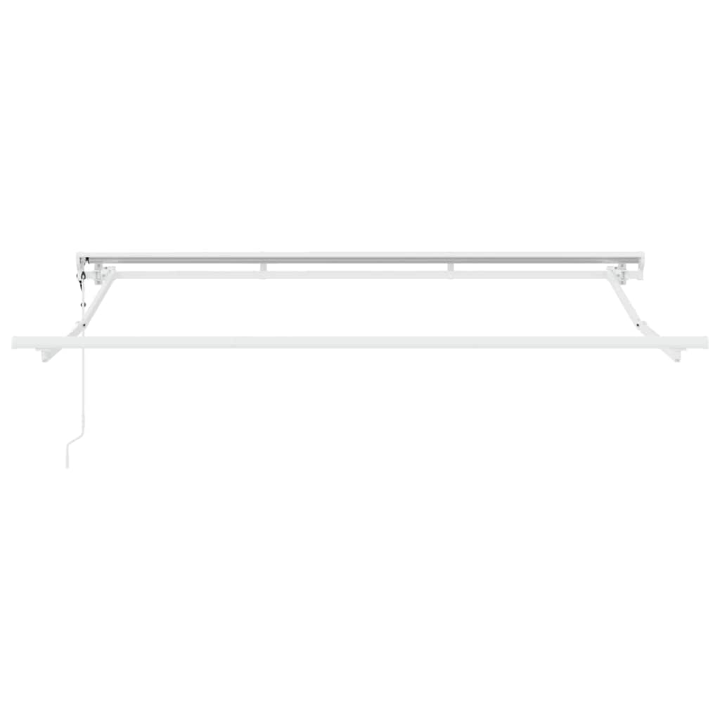 Markiseramme Beige 350 x 200 cm Polyester med PU-belegg