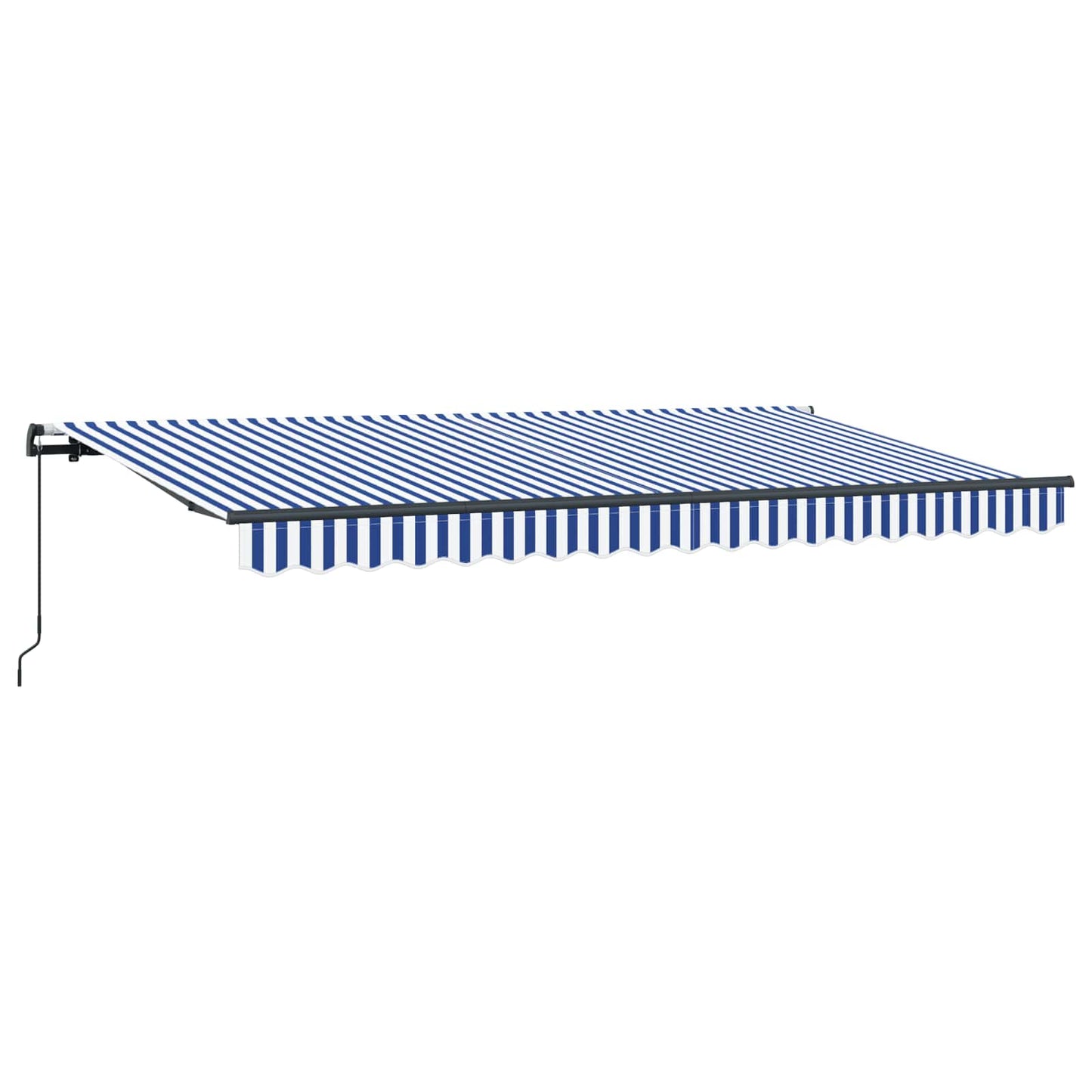 Innvendbar Markise Blå 400 x 200 cm stoff