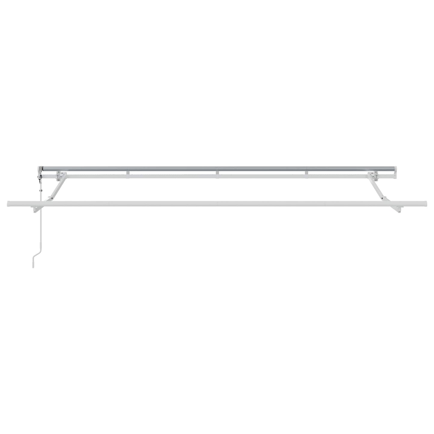 Innvendbar Markise Antrasitt 400 x 200 cm