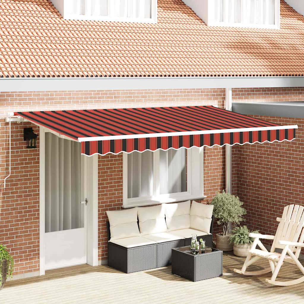 Innvendbar Markise Flerfarget 400 x 200 cm