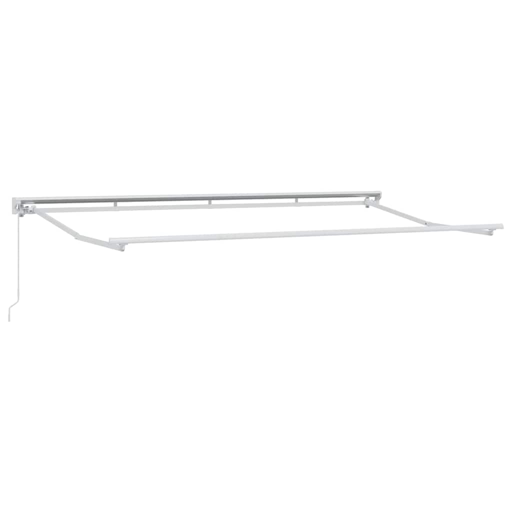 Innvendbar Markise Burgunder 400x200 cm stoff