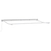 Innvendbar Markise Burgunder 400x200 cm stoff
