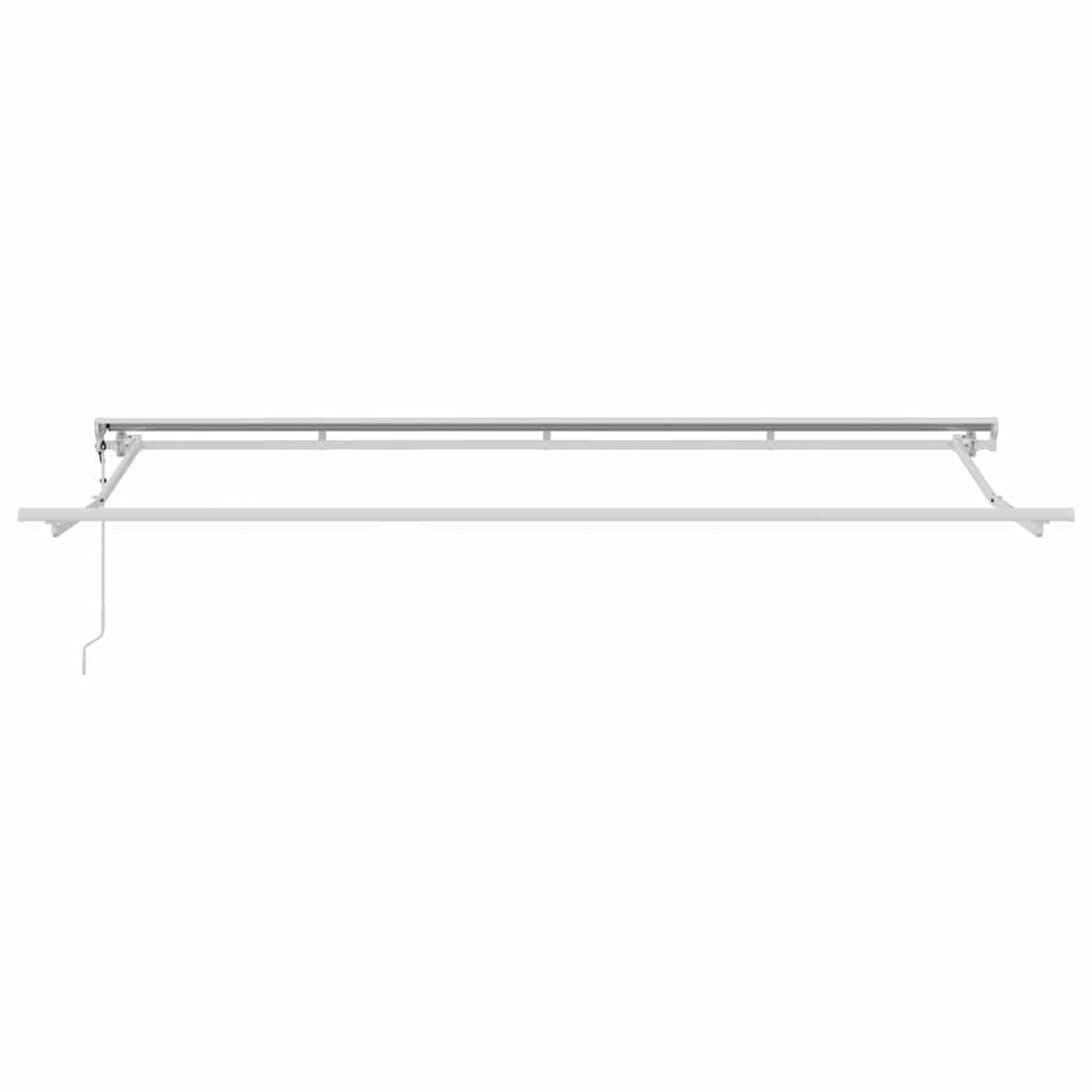 Innvendbar Markise Burgunder 400x200 cm stoff