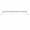 Innvendbar Markise Burgunder 400x200 cm stoff
