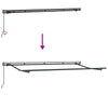 Innvendbar Markise Burgunder 400 x 200 cm