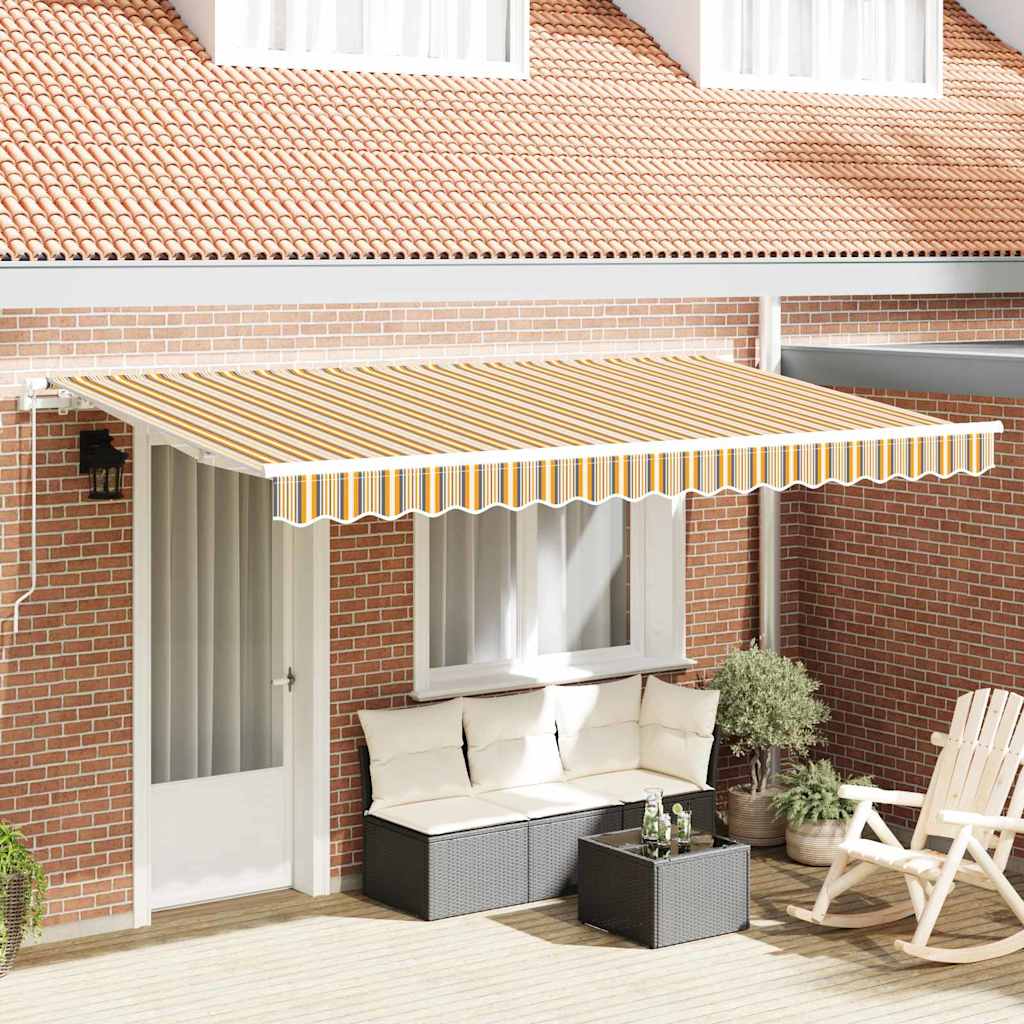Innvendbar Markise Flerfarget 400 x 200 cm