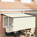 Innvendbar Markise Krem 300 x 250 cm Polyester og aluminium vidaXL