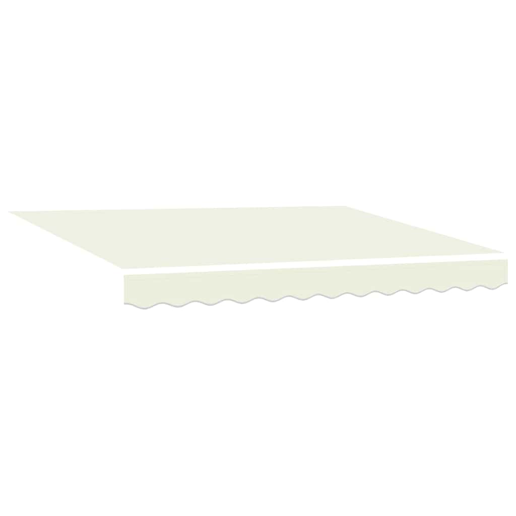 Innvendbar Markise Krem 300 x 250 cm Polyester og aluminium vidaXL