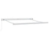 Innvendbar Markise Antrasitt 300 x 250 cm Stoff og Metall