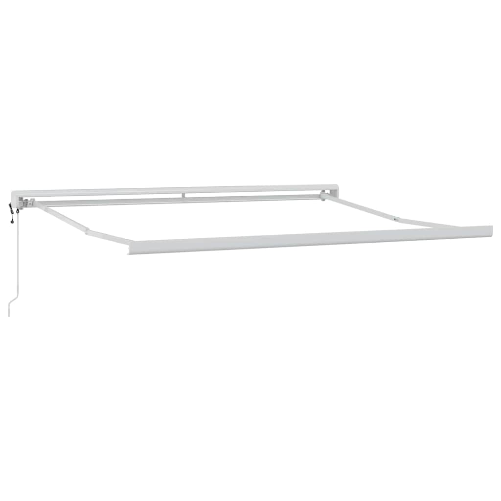 Innvendbar Markise Antrasitt 300 x 250 cm Stoff, Metall