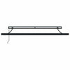 Innvendbar Markise Antrasitt 300 x 250 cm Stoff og Metall