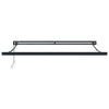 Innvendbar Markise Antrasitt 300 x 250 cm Stoff, Metall