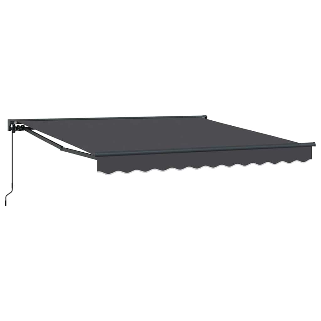 Markiseramme Antrasitt 300 x 250 cm Polyester med PU-belegg