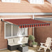 Innvendbar Markise Oransje og Brunt 300 x 250 cm