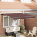 Markiseramme Brun 300 x 250 cm Polyester med PU-belegg