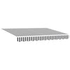 Innvendbar Markise Antrasitt og Hvit 300x250 cm stoff