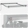 Innvendbar Markise Antrasitt og Hvit 300x250 cm stoff