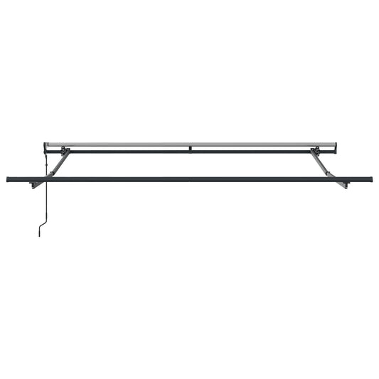 Uttrekkbar markise Gul og oransje 300 x 250 cm