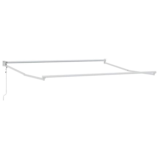 Markise Gul og oransje 300 x 250 cm Polyester og Metall