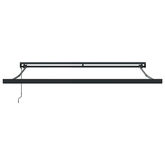 Uttrekkbar markise Gul og oransje 300 x 250 x 165 cm