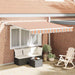 Uttrekkbar markise Flerfarget 300 x 250 cm Polyester