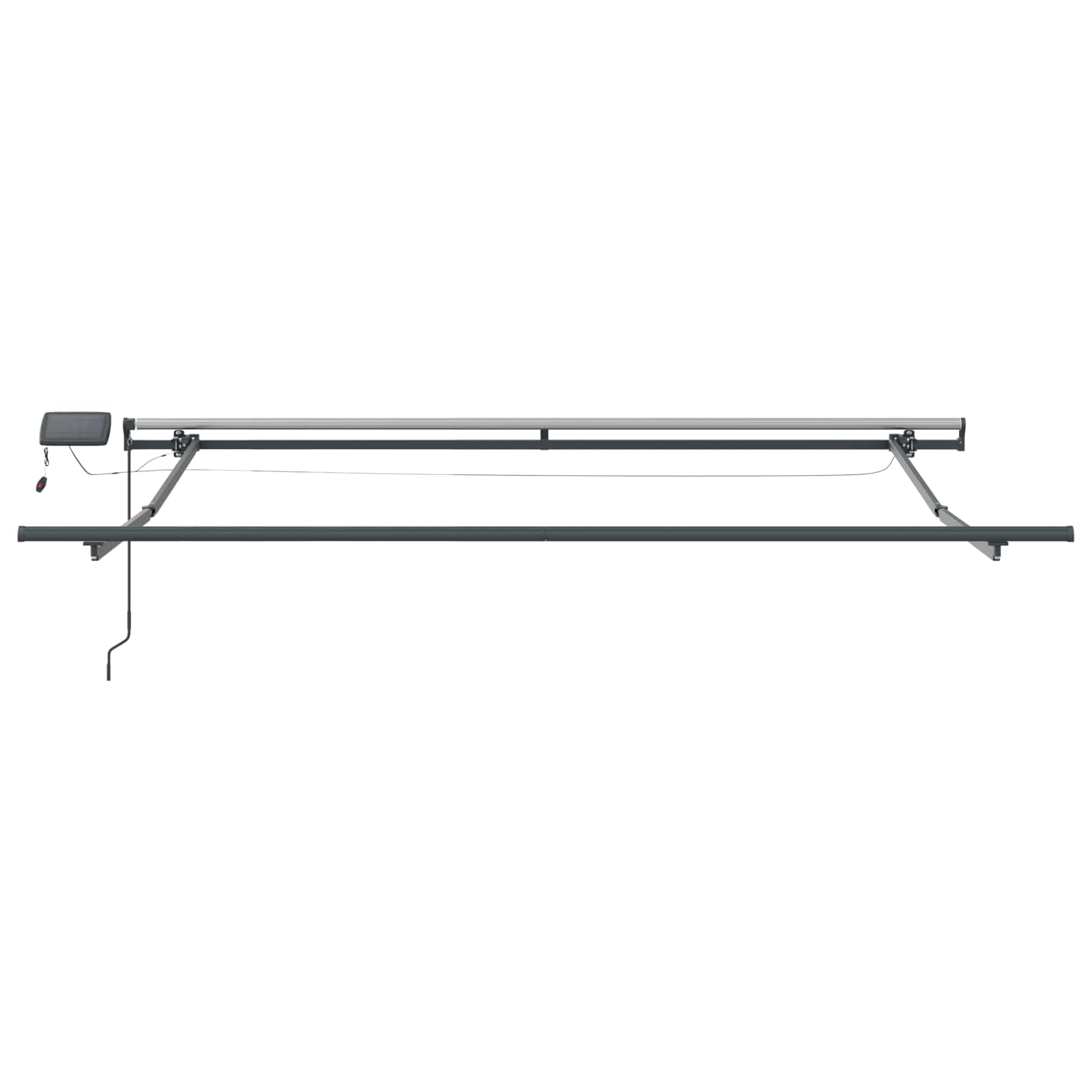 Innvendbar Markise Flerfarget 300 x 250 cm stoff vidaXL