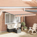 Markiseduk med Flerfarget 300 x 250 cm Polyester vidaXL