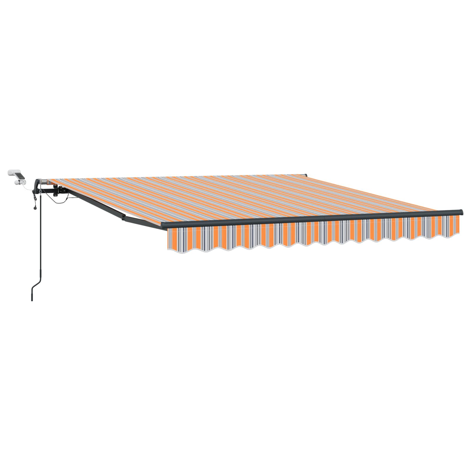 Markiseduk med Flerfarget 300 x 250 cm Polyester vidaXL