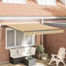 Innvendbar Markise Flerfarget 300 x 250 cm Polyester og stål vidaXL