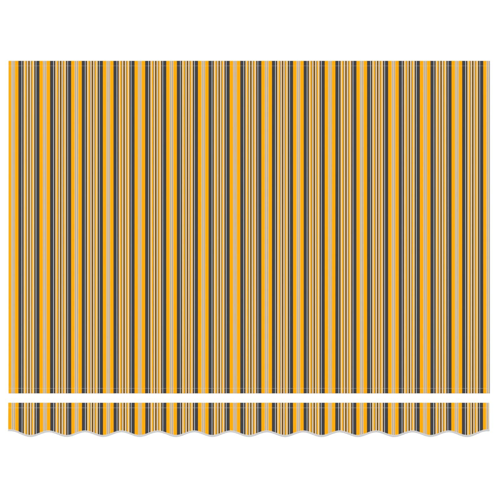 Innvendbar Markise Flerfarget 300 x 250 cm Polyester og stål vidaXL