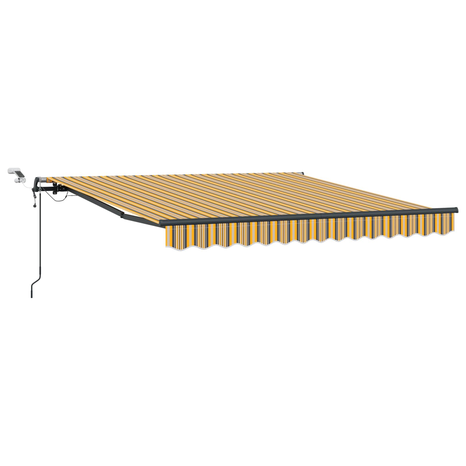 Markiseduk med Flerfarget 300 x 250 cm Polyester vidaXL