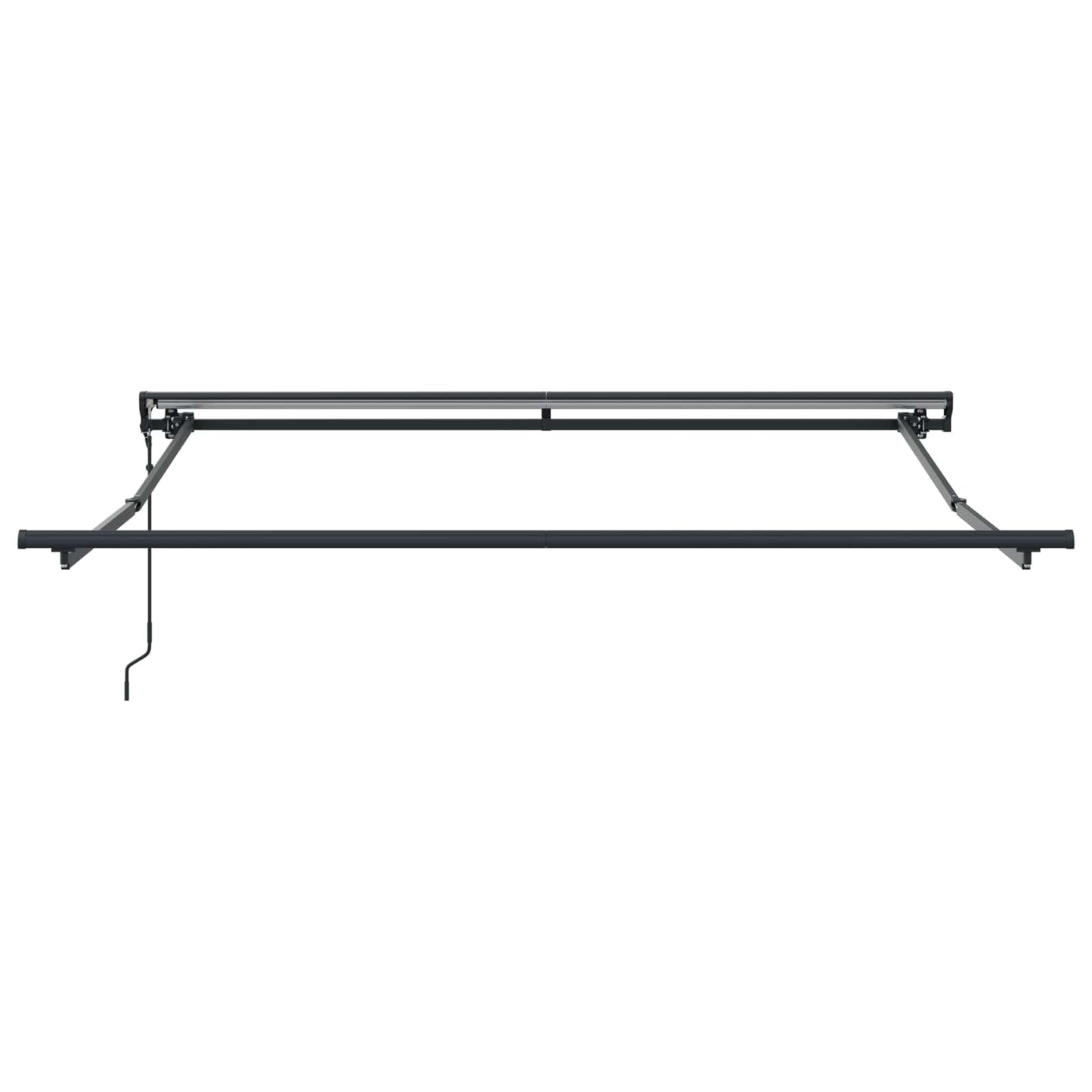 Markiseramme Grønn og gul 300 x 250 cm Polyester med PU-belegg