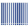 Innvendbar Markise Blå og hvite 350 x 250 cm Stoff, Metall