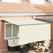 Innvendbar Markise Krem 350 x 250 cm Polyester og aluminium vidaXL
