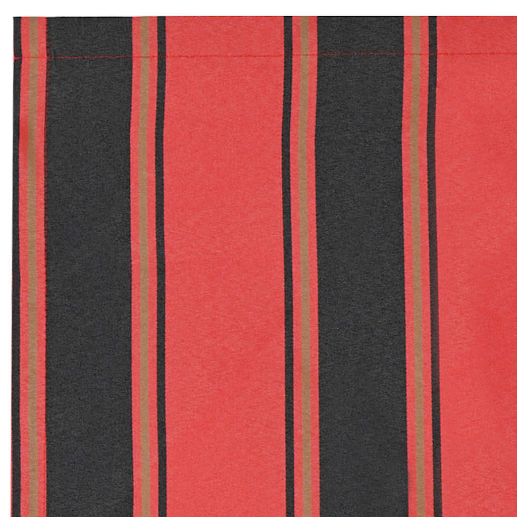 Markise Rød og svart 350 x 250 x 165 cm Polyester vidaXL
