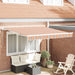 Uttrekkbar markise Flerfarget 350 x 250 cm Stoff og Aluminium