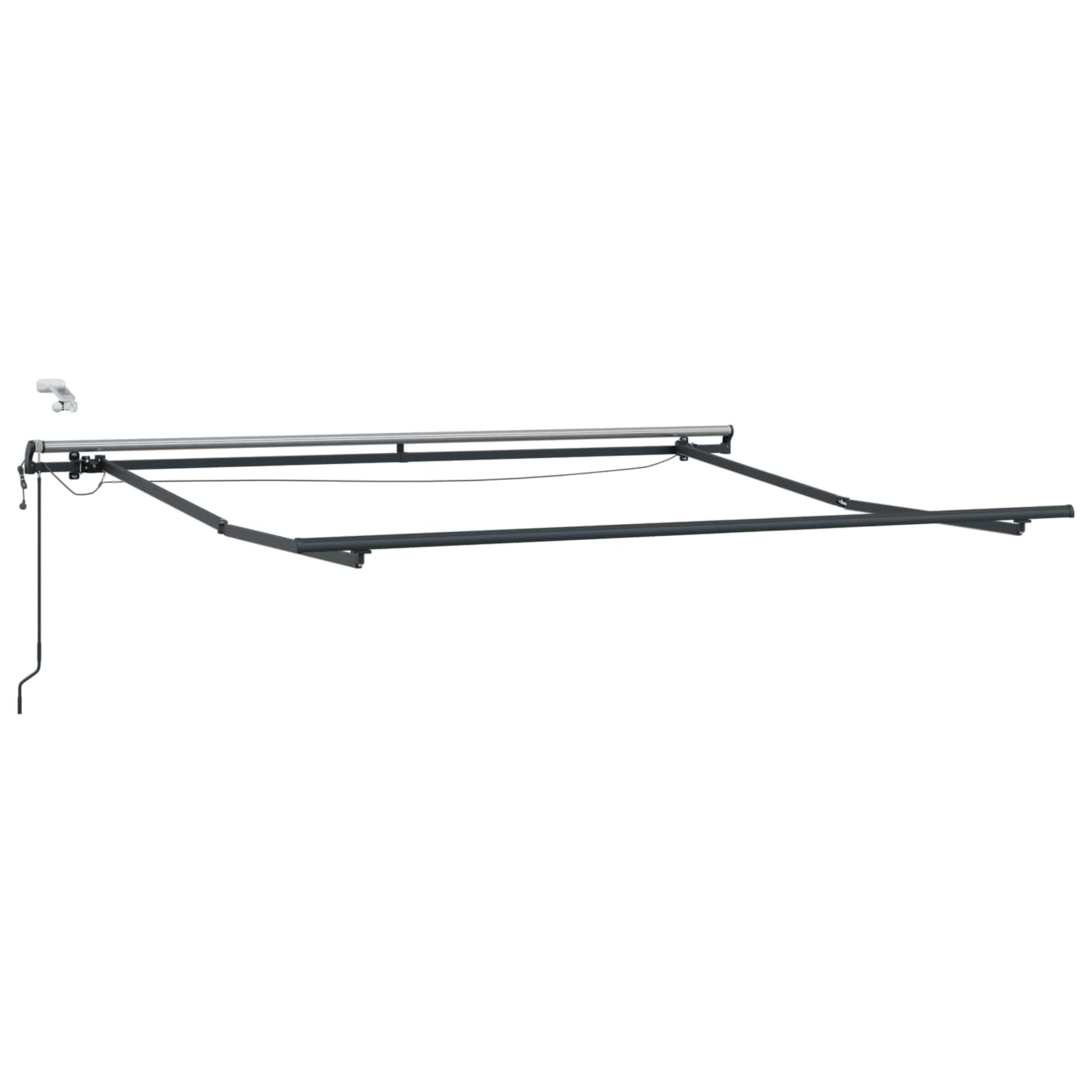 Markiseduk med Flerfarget 350 x 250 cm Polyester vidaXL
