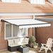 Markiseramme Hvit 350 x 250 cm Polyester med PU-belegg