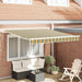 Uttrekkbar markise Flerfarget 350 x 250 cm